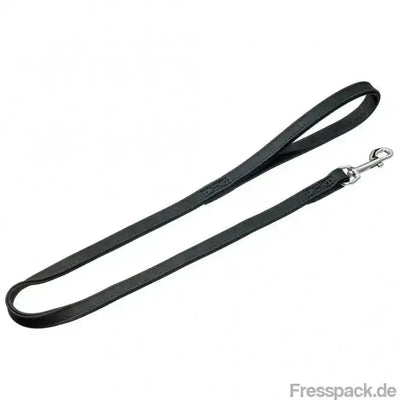 Karlie Buffalo Leine, schwarz - 110cm/10mm-Lederleinen-Fresspack.de