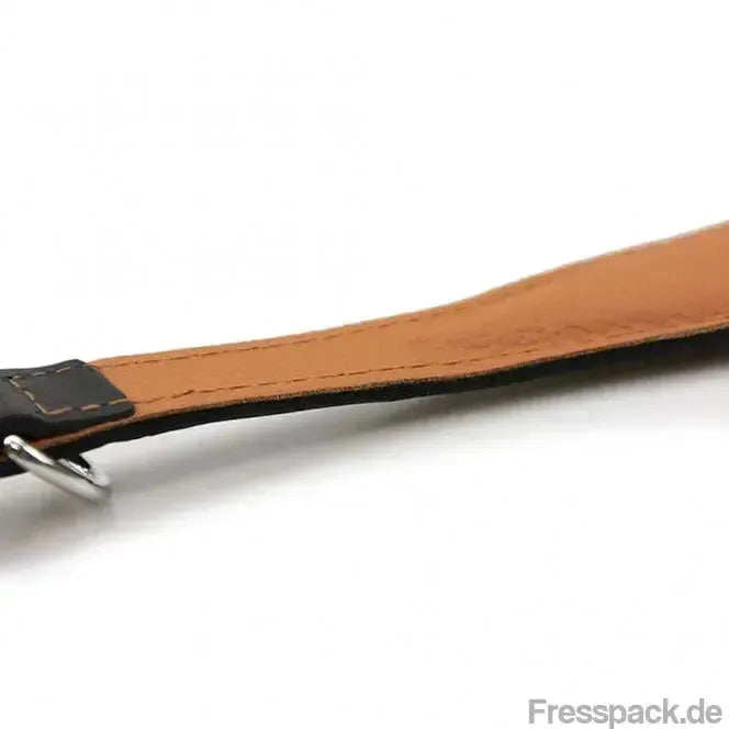 Karlie Rondo Windhund-Halsband - Schwarz - 50cm/60mm-Lederhalsbänder-Fresspack.de
