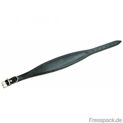 Karlie Rondo Windhund-Halsband - Schwarz - 50cm/60mm-Lederhalsbänder-Fresspack.de