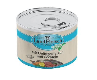 Landfleisch Geflügel-Seelachs195gD-Alleinfuttermittel-Fresspack.de