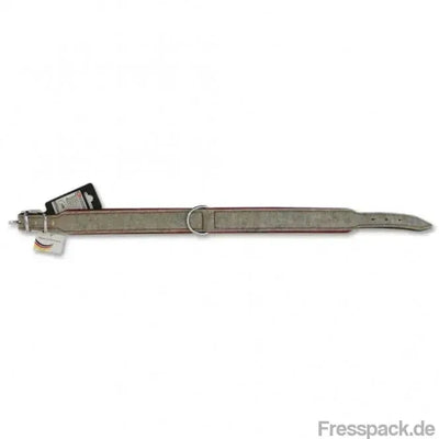 More4Dogs Halsband Rindsleder/Filz - 36-40 cm-Weitere Halsbänder-Fresspack.de