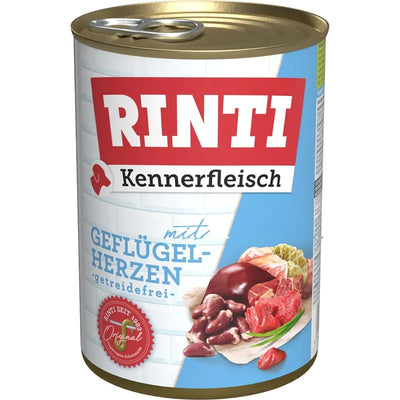 Rinti KF Gefluegelherzen 400gD-Alleinfuttermittel-Fresspack.de