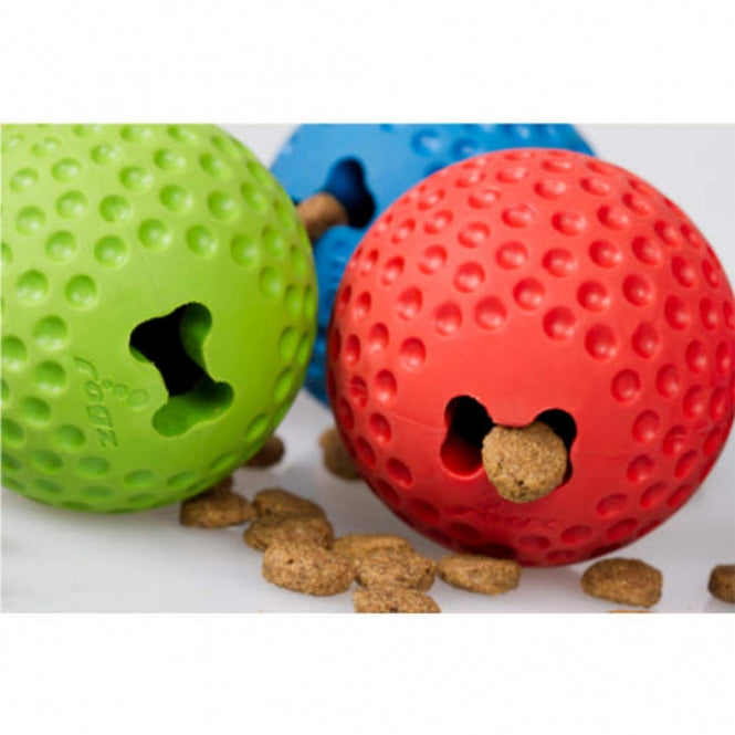 ROGZ GUMZ Hundeball, 4,9 cm - befüllbar - orange-Hundebälle-Fresspack.de