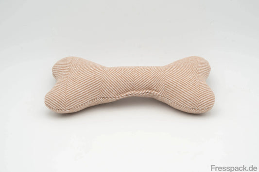 Stoffspielzeug für Hunde Knochen beige-Spielzeug Hund-Fresspack.de