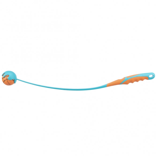 Trixie Ballschleuder mit Ball - ø 6/60 cm-Hundewurfspielzeug-Fresspack.de