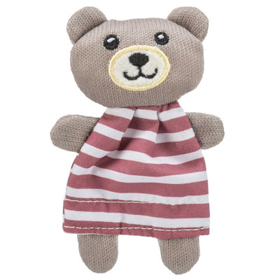 Trixie Bär aus Stoff mit Catnip-Catnip- & Baldrian-Spielzeug-Fresspack.de