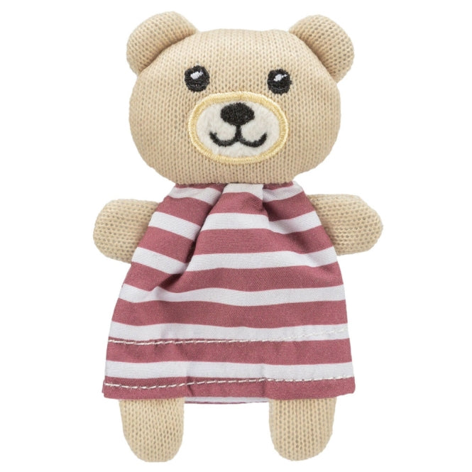 Trixie Bär aus Stoff mit Catnip-Catnip- & Baldrian-Spielzeug-Fresspack.de