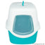 Trixie Katzentoilette Vico - Türkis/Weiß-Katzentoiletten-Fresspack.de