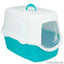 Trixie Katzentoilette Vico - Türkis/Weiß-Katzentoiletten-Fresspack.de