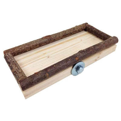 Vogelsitzbrett - 20 x 10 cm-Sitzstangen-Fresspack.de