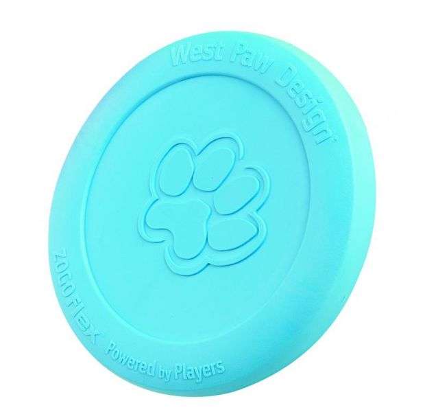 West Paw Mini Zisc - 17 cm - Aqua-Hundewurfspielzeug-Fresspack.de