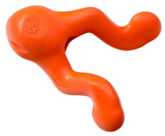 West Paw Tizzy - 18cm - Orange-Funspielzeuge-Fresspack.de