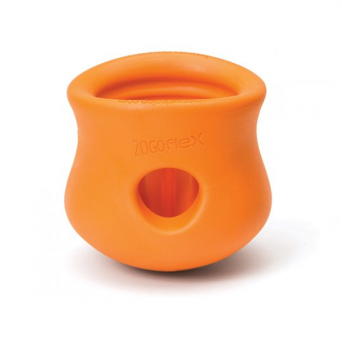 West Paw Toppl Orange - XL - 12cm-Intelligenz-Fresspack.de