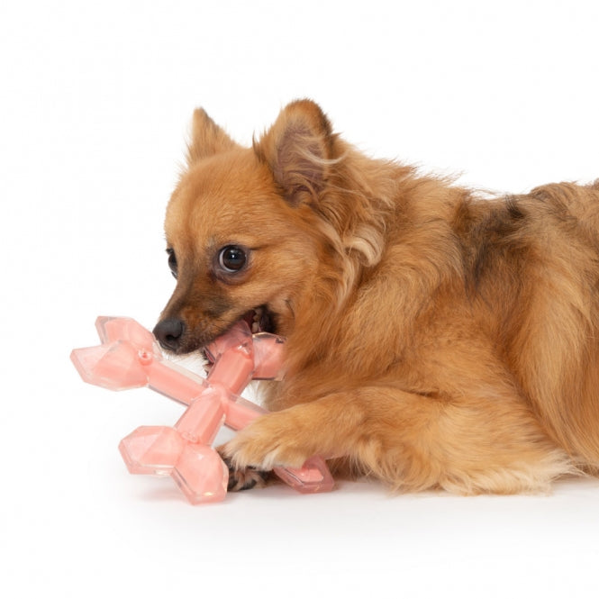 Zeus Duo Gekreuzte Knochen mit Hühnchenduft-Aroma-Spielzeug-Fresspack.de