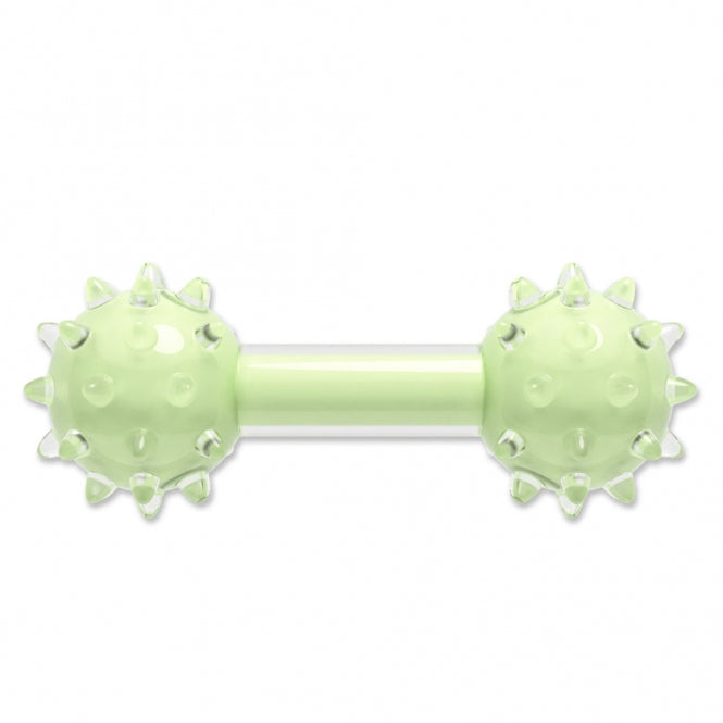 Zeus Duo Hantel mit Noppen und Minzduft-Aroma-Spielzeug-Fresspack.de