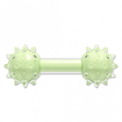 Zeus Duo Hantel mit Noppen und Minzduft-Aroma-Spielzeug-Fresspack.de