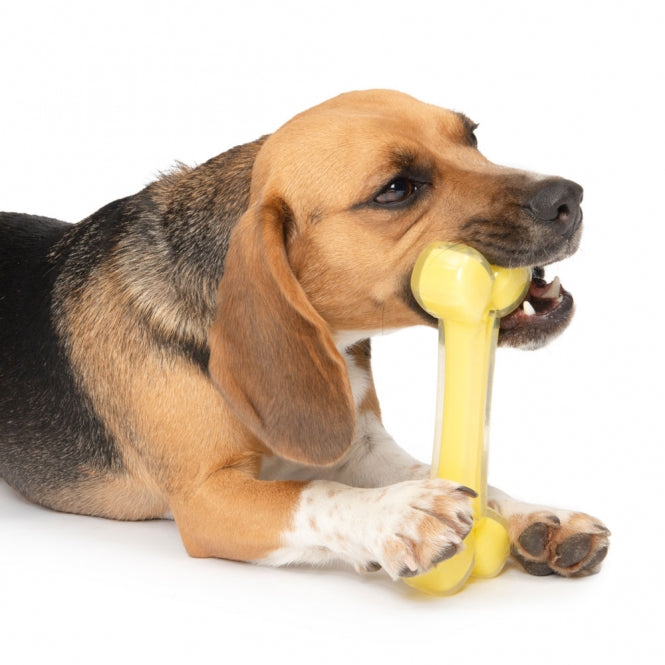 Zeus Duo Knochen mit Kokosnussduft-Aroma-Spielzeug-Fresspack.de