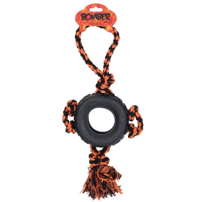 Zeus Tire Cut Zieh- und Zerrspielzeug-Hundewurfspielzeug-Fresspack.de